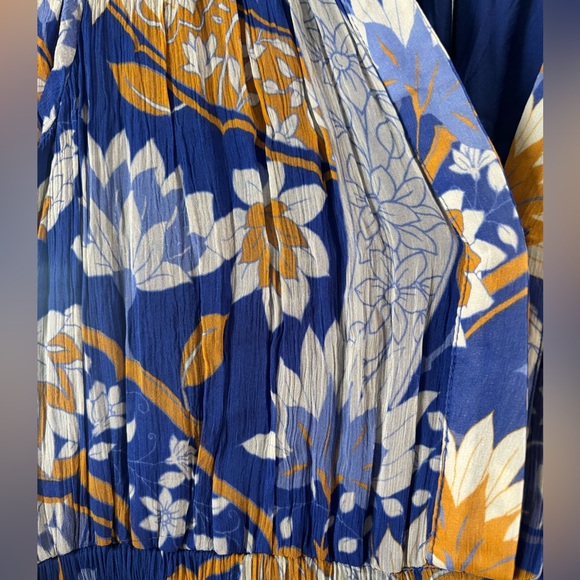 Anthropologie Somerset Floral Chiffon Jumpsuit - Picture 7 of 8